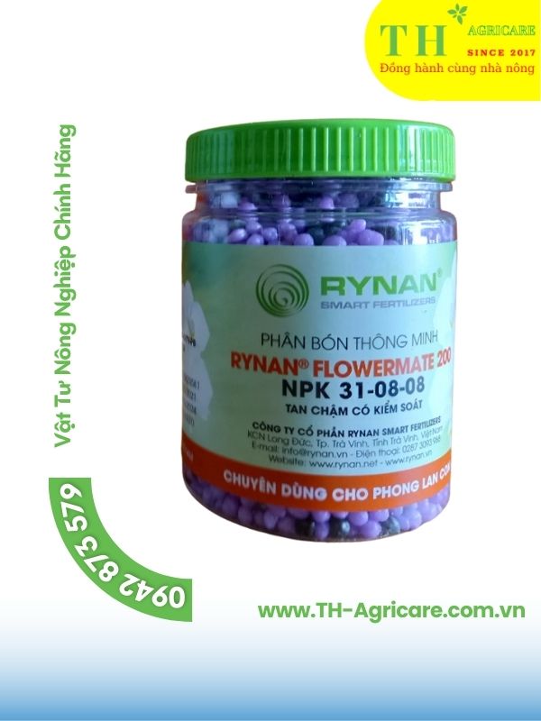 rynan-flowermate-200-phan-bon-thong-minh-cho-cay-canh-npk-31-8-8